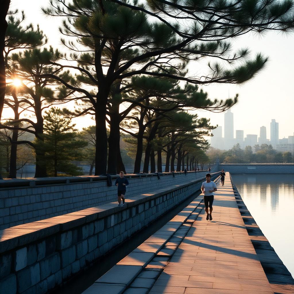 Imperial moat · km 2 · the palace holds the city's silence